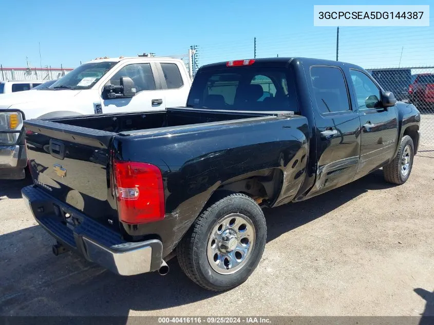 2013 Chevrolet Silverado 1500 Lt VIN: 3GCPCSEA5DG144387 Lot: 40416116