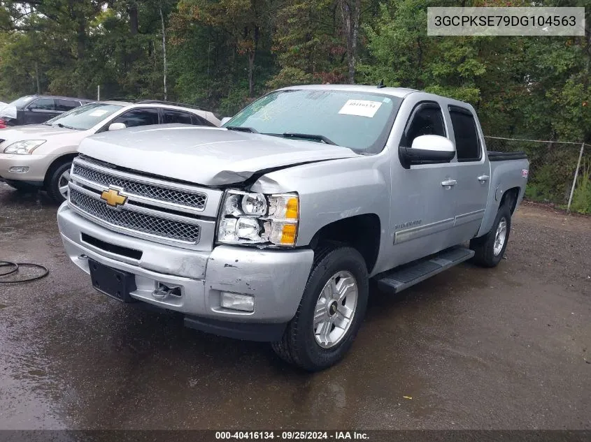 2013 Chevrolet Silverado 1500 Lt VIN: 3GCPKSE79DG104563 Lot: 40416134