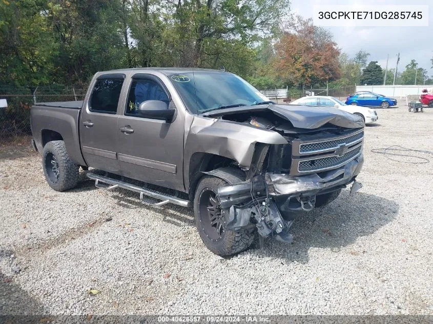 2013 Chevrolet Silverado 1500 Ltz VIN: 3GCPKTE71DG285745 Lot: 40426557