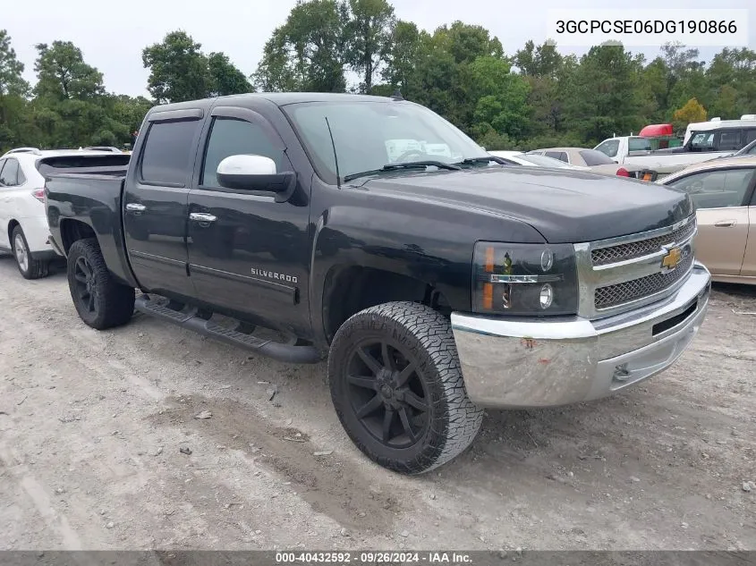 3GCPCSE06DG190866 2013 Chevrolet Silverado 1500 Lt