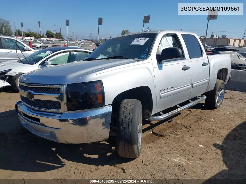 2013 Chevrolet Silverado 1500 Lt VIN: 3GCPCSEA0DG109661 Lot: 40436295