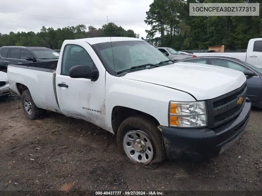 2013 Chevrolet Silverado 1500 Work Truck VIN: 1GCNCPEA3DZ177313 Lot: 40437777