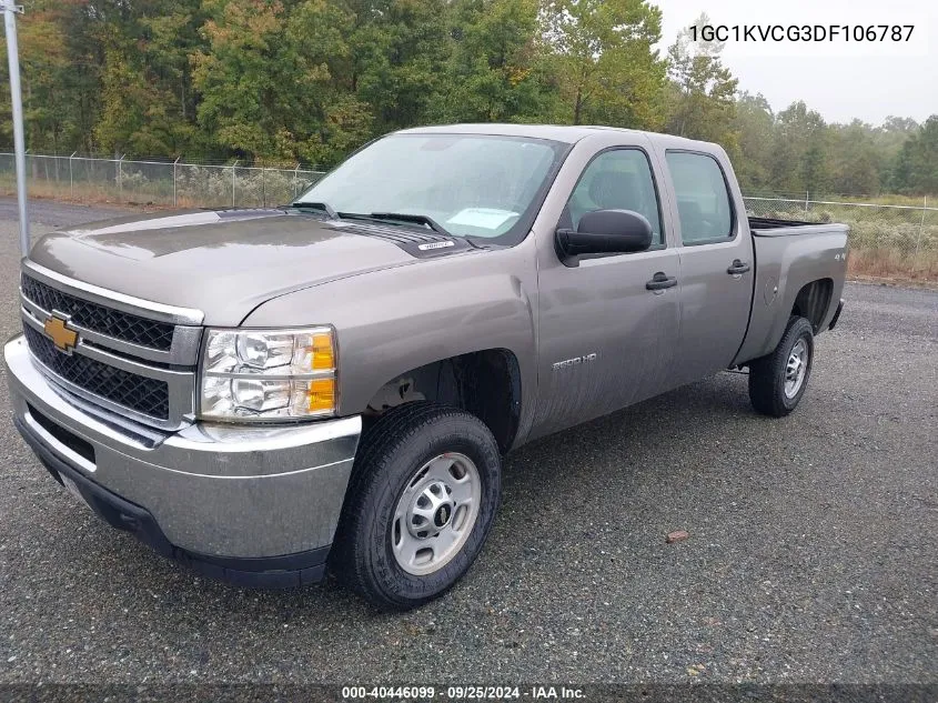 2013 Chevrolet Silverado 2500Hd Work Truck VIN: 1GC1KVCG3DF106787 Lot: 40446099