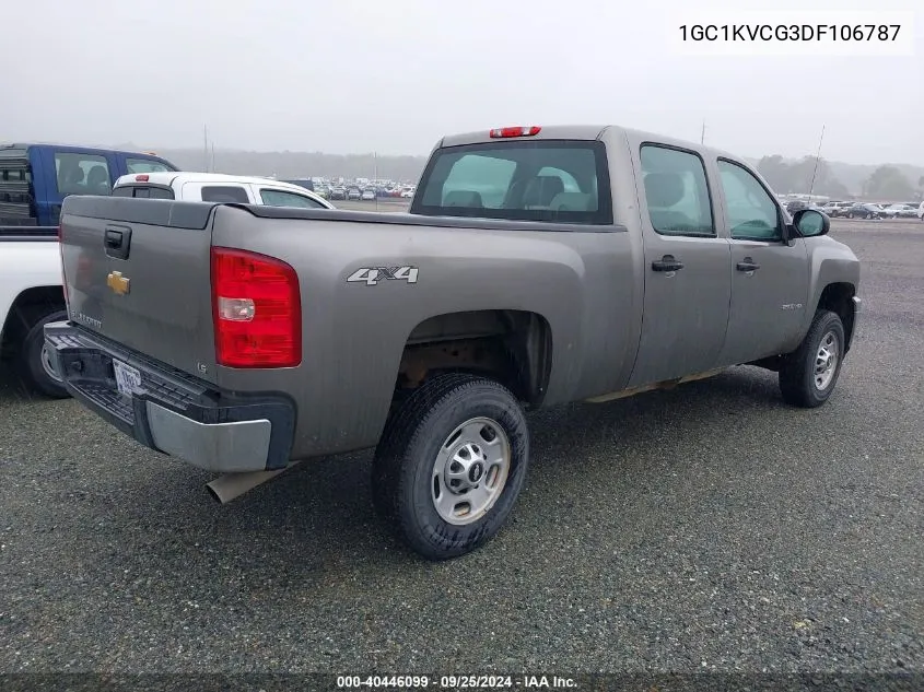 1GC1KVCG3DF106787 2013 Chevrolet Silverado 2500Hd Work Truck