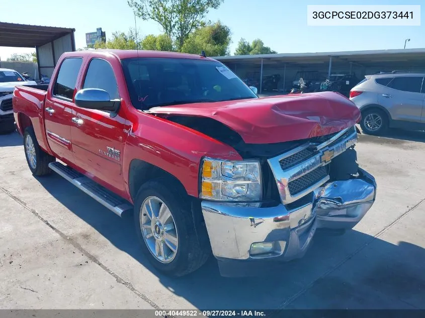 2013 Chevrolet Silverado 1500 Lt VIN: 3GCPCSE02DG373441 Lot: 40449522