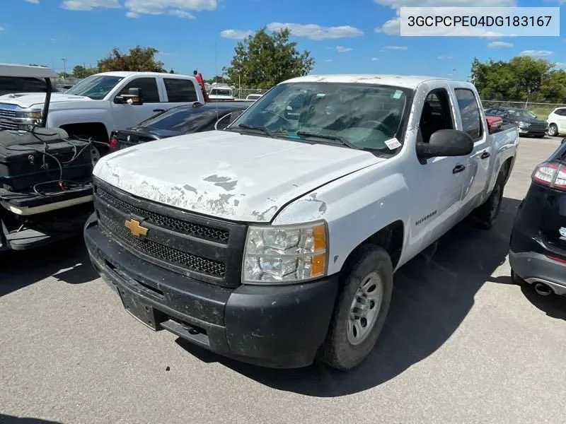 2013 Chevrolet Silverado C1500 VIN: 3GCPCPE04DG183167 Lot: 40458038