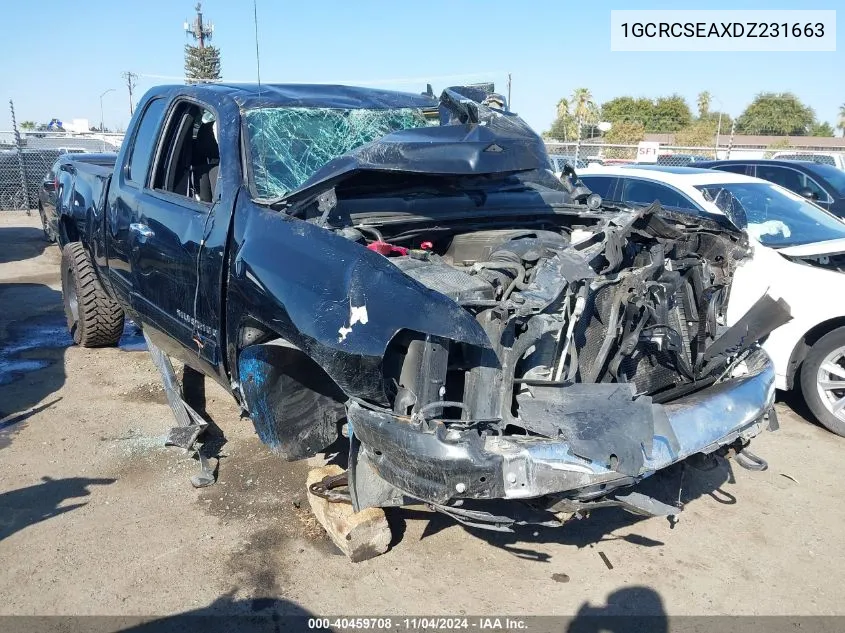 2013 Chevrolet Silverado 1500 Lt VIN: 1GCRCSEAXDZ231663 Lot: 40459708