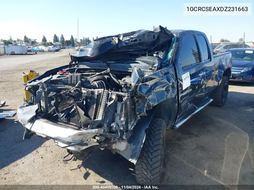 2013 Chevrolet Silverado 1500 Lt VIN: 1GCRCSEAXDZ231663 Lot: 40459708