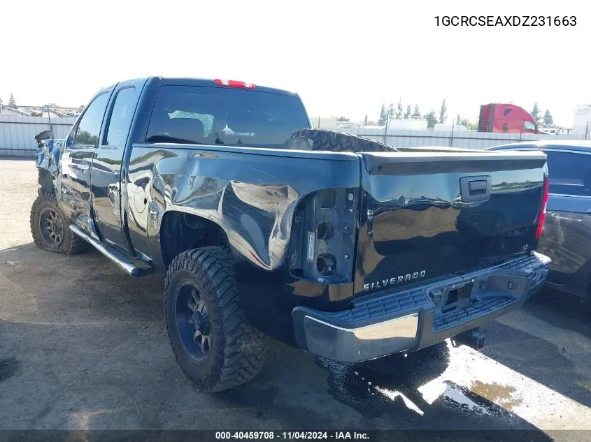 2013 Chevrolet Silverado 1500 Lt VIN: 1GCRCSEAXDZ231663 Lot: 40459708