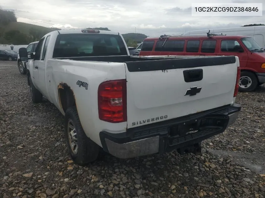 1GC2KZCG9DZ384846 2013 Chevrolet Silverado K3500