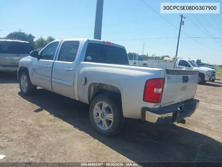 2013 Chevrolet Silverado C1500 Lt VIN: 3GCPCSE08DG307900 Lot: 40463287