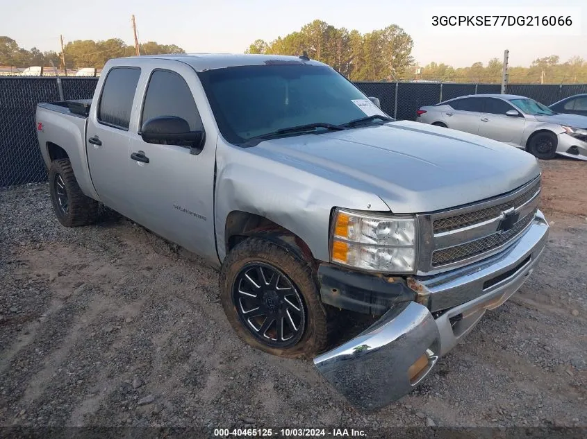 2013 Chevrolet Silverado 1500 Lt VIN: 3GCPKSE77DG216066 Lot: 40465125