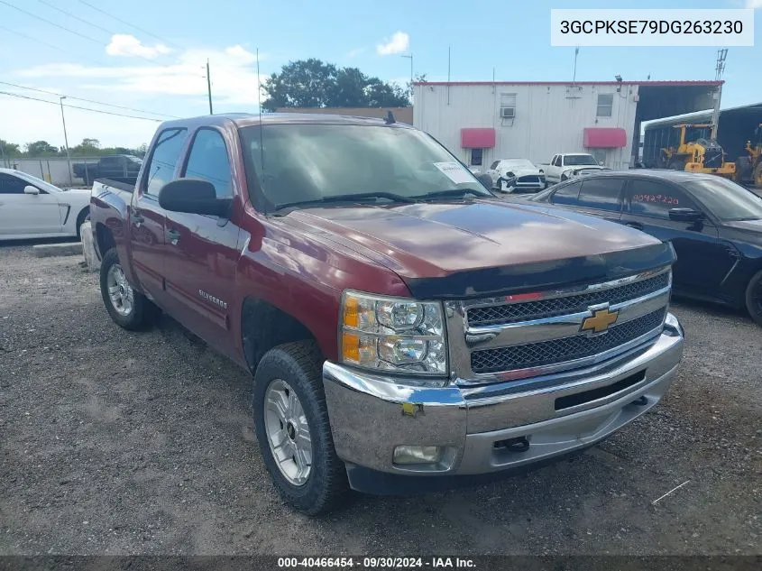 2013 Chevrolet Silverado 1500 Lt VIN: 3GCPKSE79DG263230 Lot: 40466454