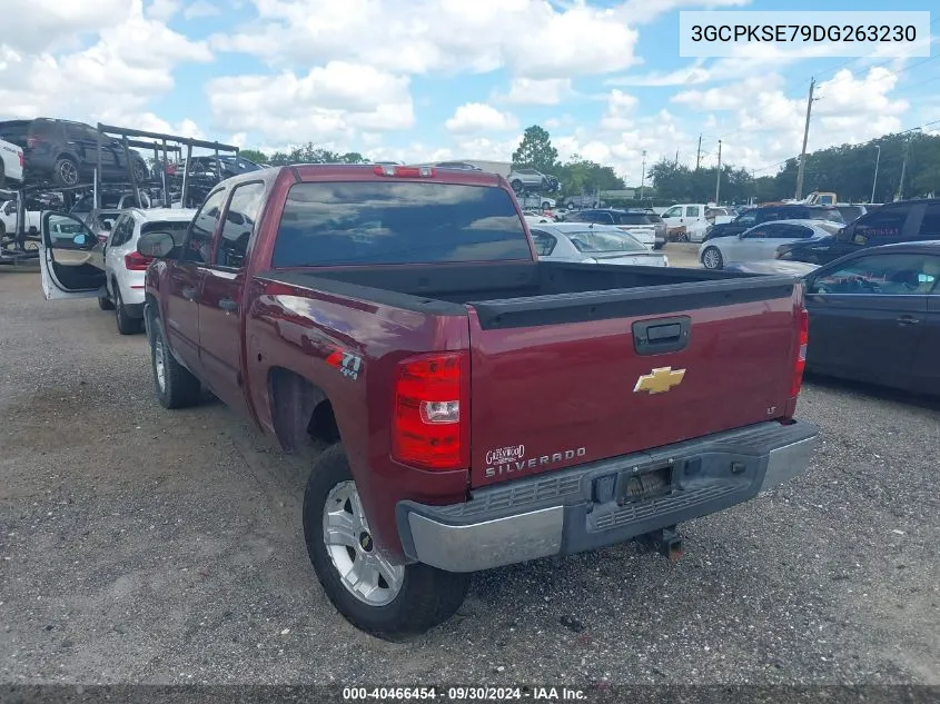 2013 Chevrolet Silverado 1500 Lt VIN: 3GCPKSE79DG263230 Lot: 40466454