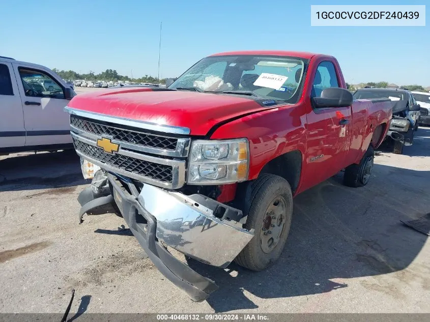 2013 Chevrolet Silverado C2500 Heavy Duty VIN: 1GC0CVCG2DF240439 Lot: 40468132