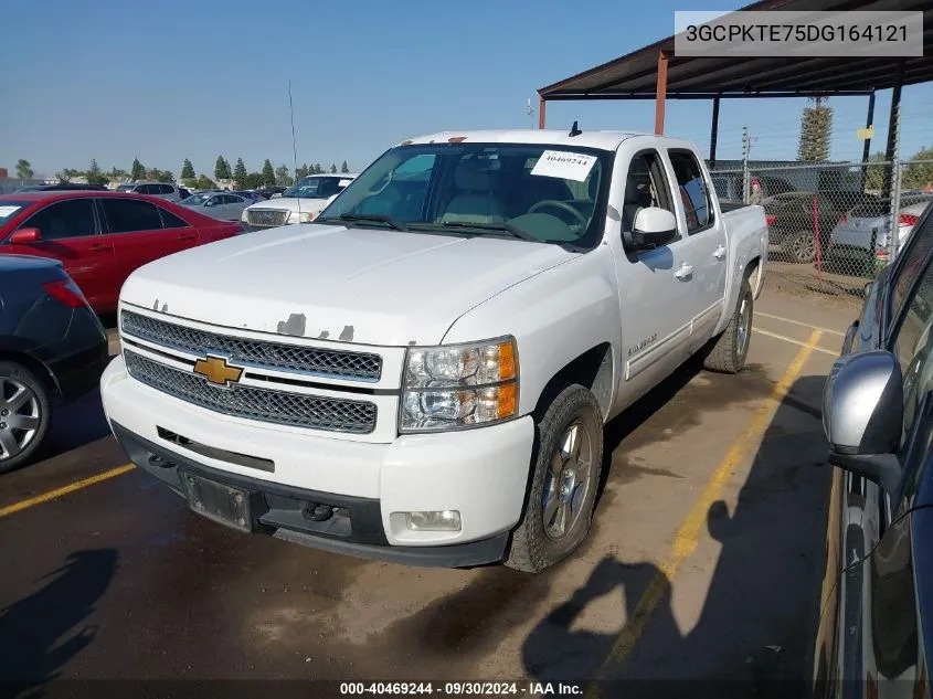 2013 Chevrolet Silverado 1500 Ltz VIN: 3GCPKTE75DG164121 Lot: 40469244