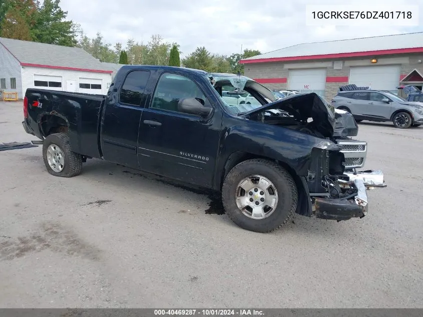 2013 Chevrolet Silverado 1500 Lt VIN: 1GCRKSE76DZ401718 Lot: 40469287