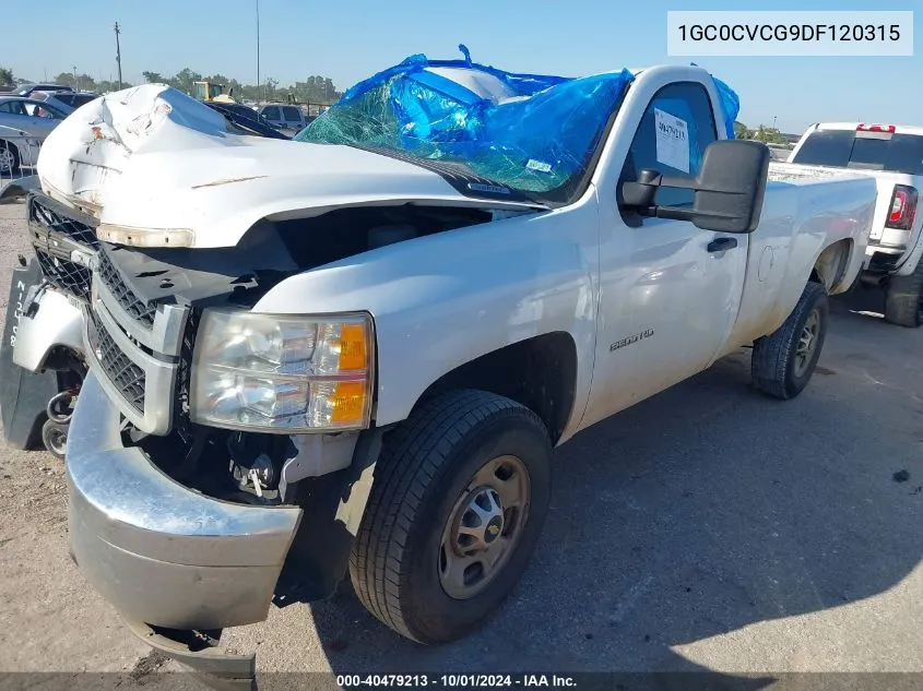 2013 Chevrolet Silverado C2500 Heavy Duty VIN: 1GC0CVCG9DF120315 Lot: 40479213