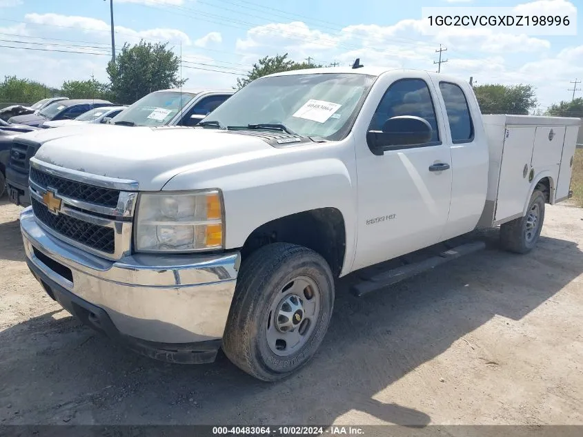 2013 Chevrolet Silverado 2500Hd Work Truck VIN: 1GC2CVCGXDZ198996 Lot: 40483064