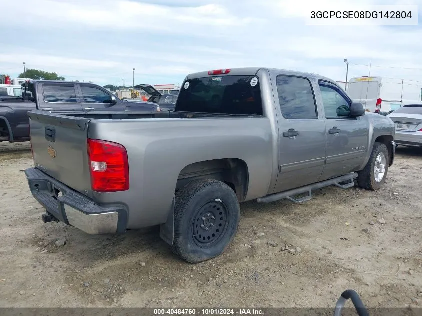 3GCPCSE08DG142804 2013 Chevrolet Silverado 1500 Lt