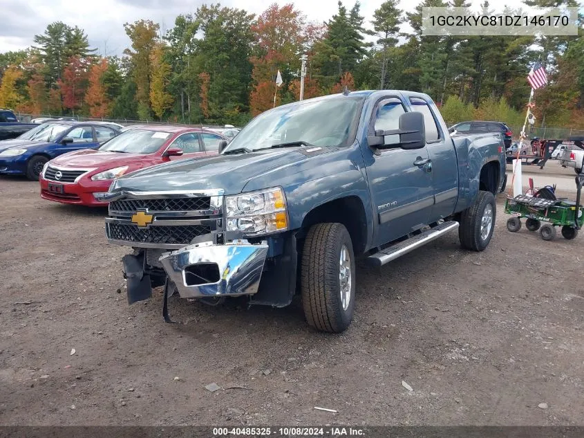 2013 Chevrolet Silverado 2500Hd Ltz VIN: 1GC2KYC81DZ146170 Lot: 40485325