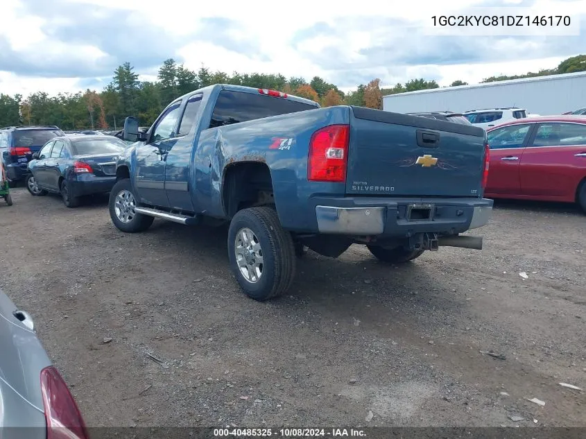 2013 Chevrolet Silverado 2500Hd Ltz VIN: 1GC2KYC81DZ146170 Lot: 40485325