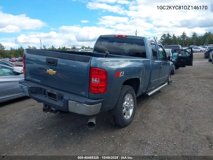 2013 Chevrolet Silverado 2500Hd Ltz VIN: 1GC2KYC81DZ146170 Lot: 40485325