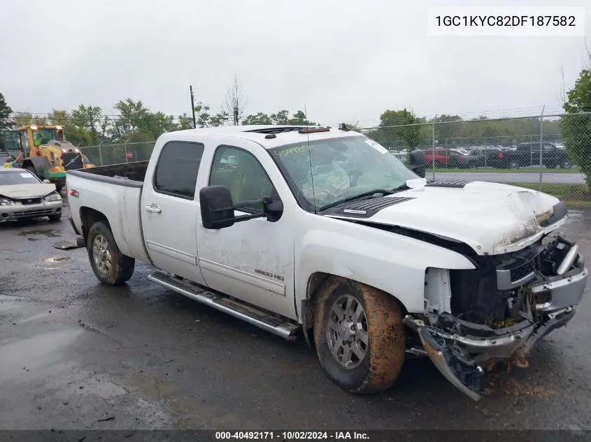 2013 Chevrolet Silverado 2500Hd Ltz VIN: 1GC1KYC82DF187582 Lot: 40492171