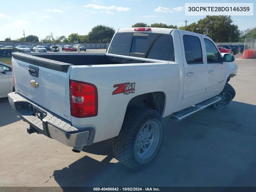 2013 Chevrolet Silverado 1500 Ltz VIN: 3GCPKTE28DG146359 Lot: 40498542