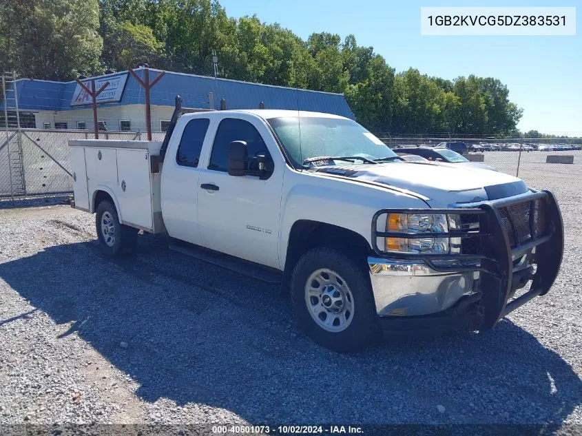 2013 Chevrolet Silverado 2500Hd Work Truck VIN: 1GB2KVCG5DZ383531 Lot: 40501073