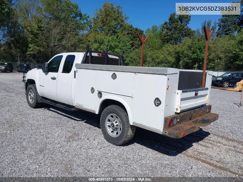 2013 Chevrolet Silverado 2500Hd Work Truck VIN: 1GB2KVCG5DZ383531 Lot: 40501073