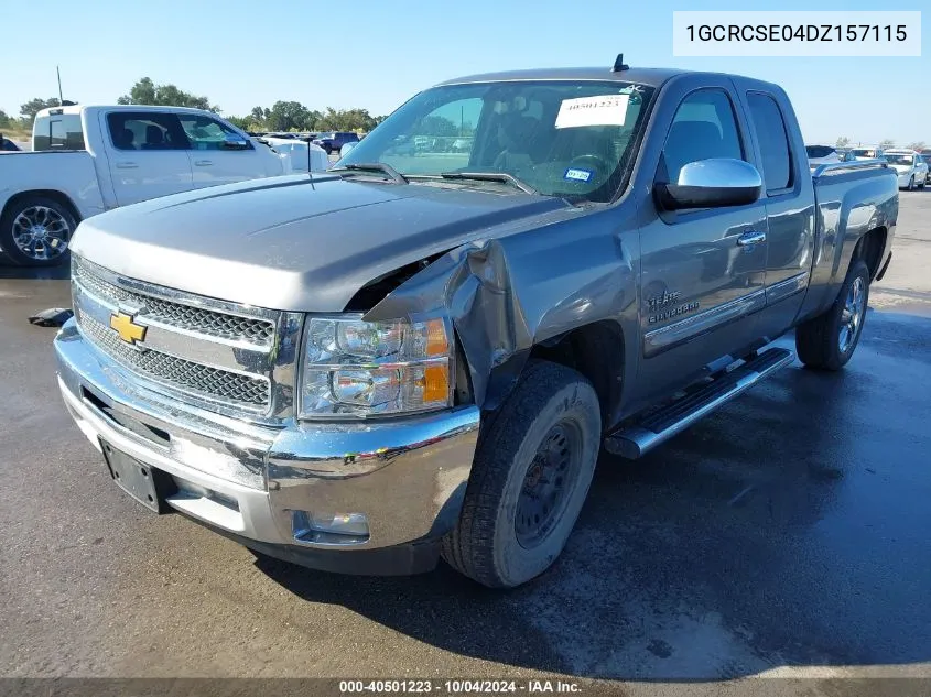 1GCRCSE04DZ157115 2013 Chevrolet Silverado 1500 Lt