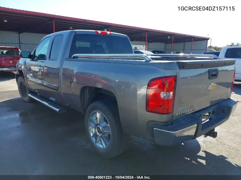 1GCRCSE04DZ157115 2013 Chevrolet Silverado 1500 Lt