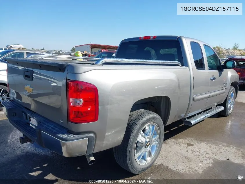 1GCRCSE04DZ157115 2013 Chevrolet Silverado 1500 Lt