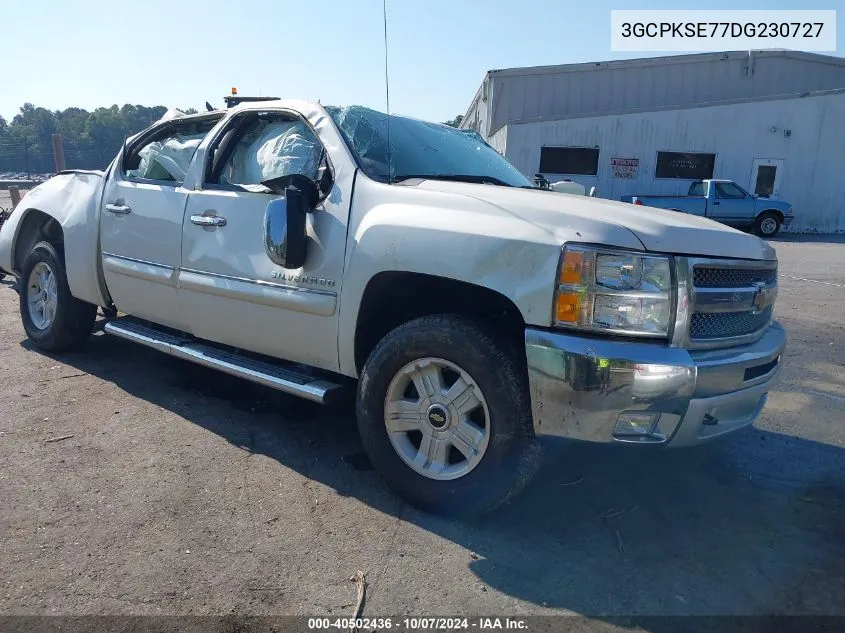 2013 Chevrolet Silverado 1500 Lt VIN: 3GCPKSE77DG230727 Lot: 40502436