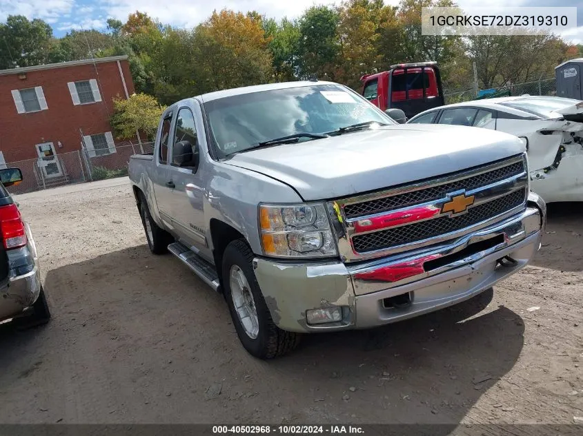 2013 Chevrolet Silverado 1500 Lt VIN: 1GCRKSE72DZ319310 Lot: 40502968