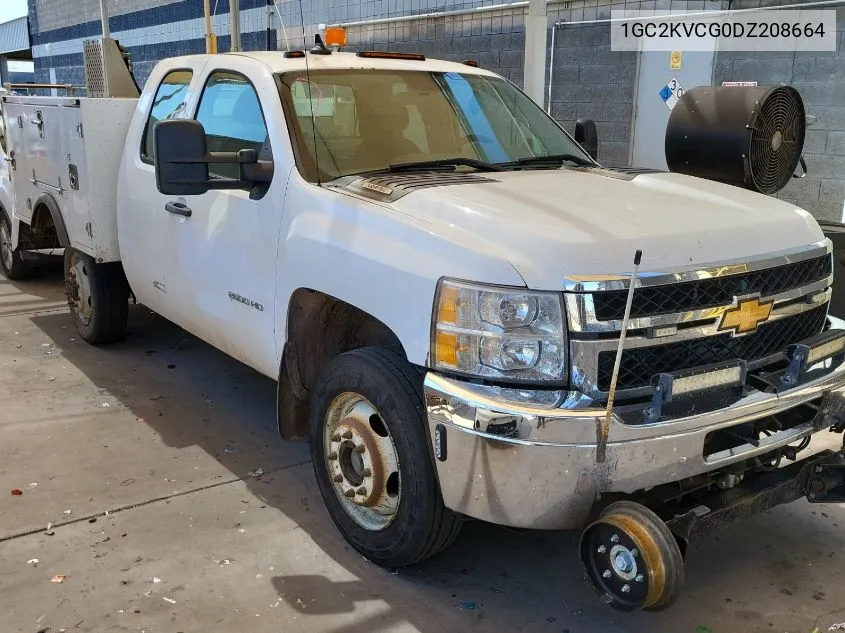 2013 Chevrolet Silverado K2500 Heavy Duty VIN: 1GC2KVCG0DZ208664 Lot: 40522110