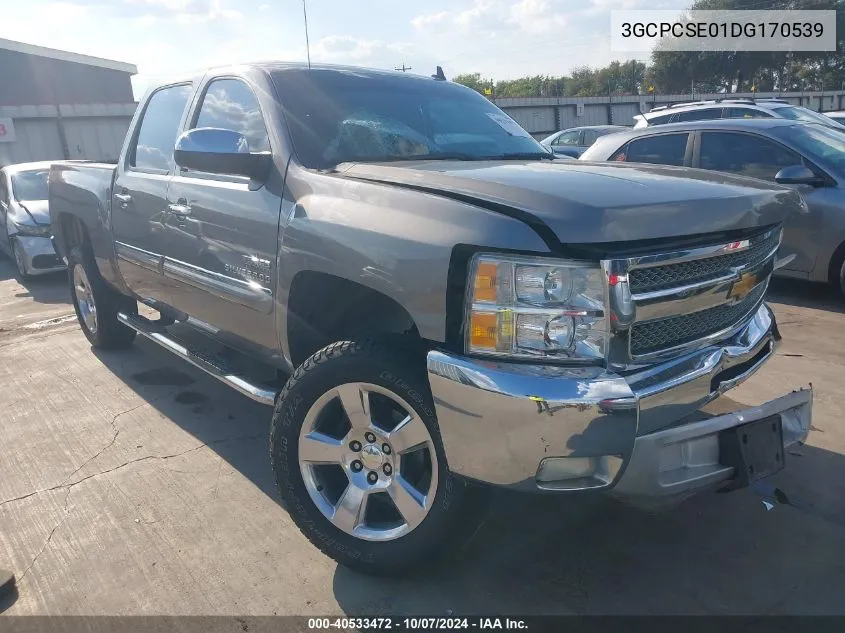 2013 Chevrolet Silverado 1500 Lt VIN: 3GCPCSE01DG170539 Lot: 40533472