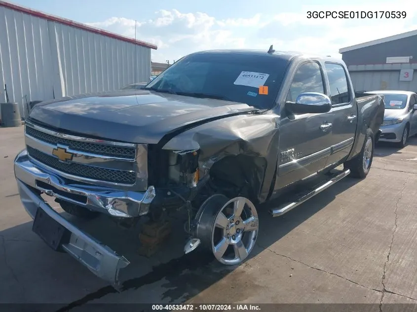 3GCPCSE01DG170539 2013 Chevrolet Silverado 1500 Lt