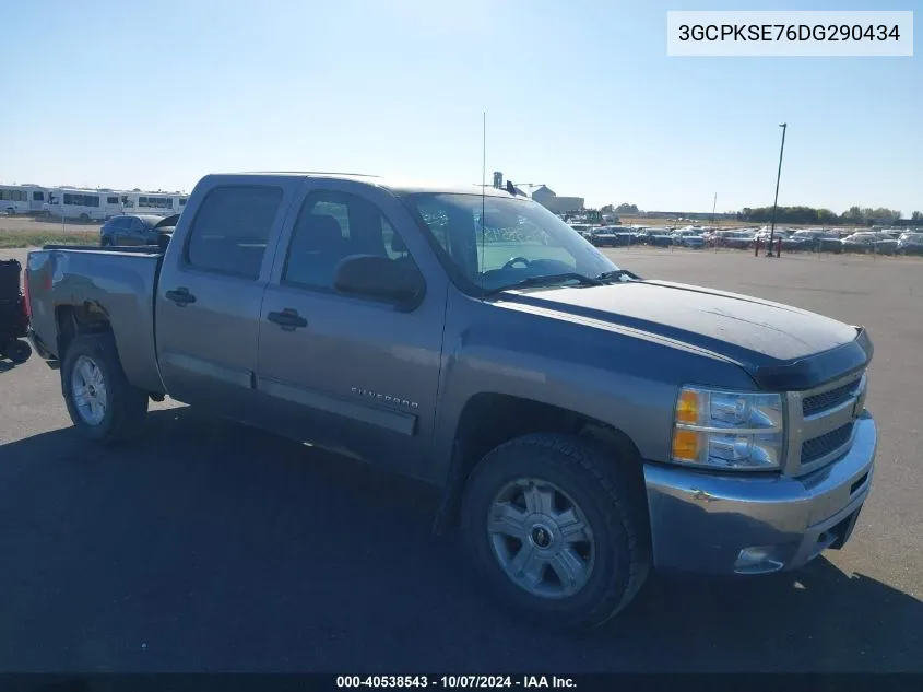 2013 Chevrolet Silverado 1500 Lt VIN: 3GCPKSE76DG290434 Lot: 40538543