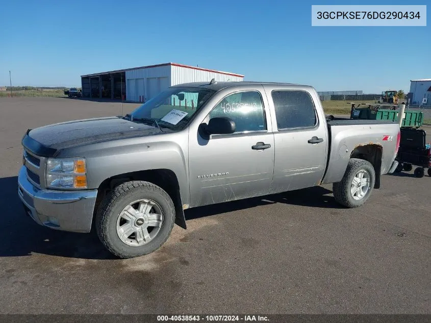 2013 Chevrolet Silverado 1500 Lt VIN: 3GCPKSE76DG290434 Lot: 40538543