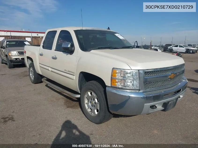 2013 Chevrolet Silverado 1500 VIN: 3GCPKSE7XDG210729 Lot: 40557538