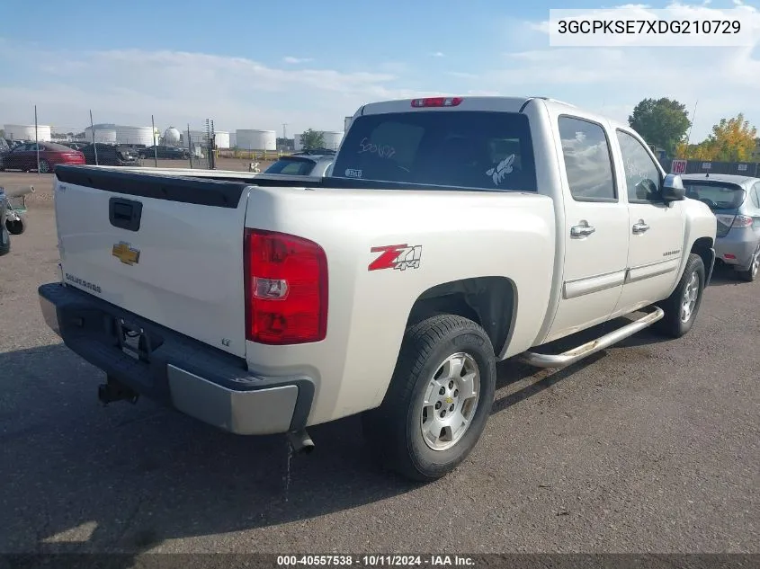 2013 Chevrolet Silverado 1500 VIN: 3GCPKSE7XDG210729 Lot: 40557538