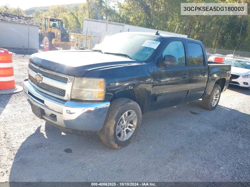 3GCPKSEA5DG180003 2013 Chevrolet Silverado 1500 Lt