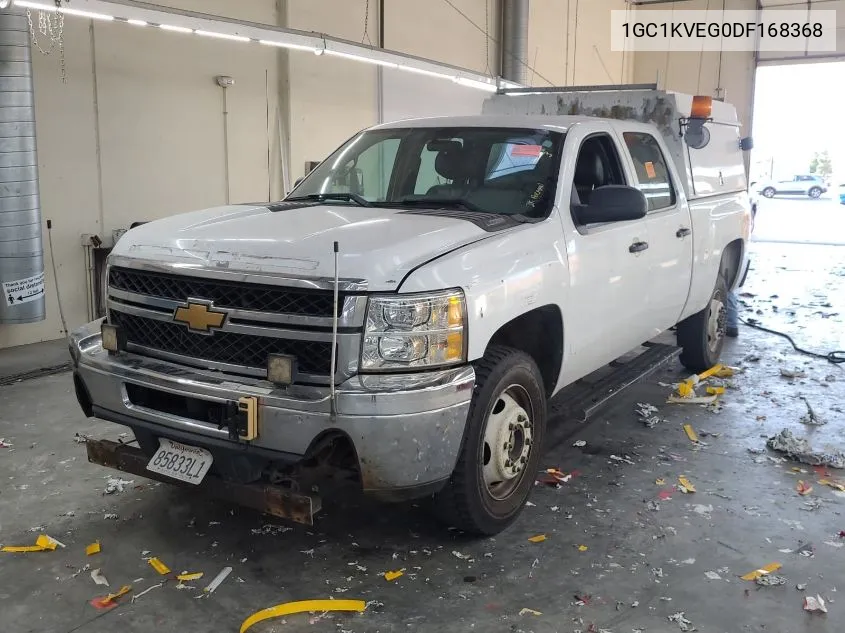 2013 Chevrolet Silverado K2500 Heavy Duty VIN: 1GC1KVEG0DF168368 Lot: 40572482