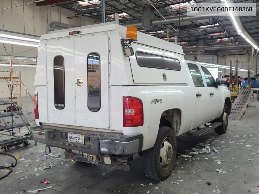 2013 Chevrolet Silverado K2500 Heavy Duty VIN: 1GC1KVEG0DF168368 Lot: 40572482