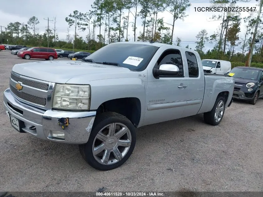 1GCRKSE78DZ255547 2013 Chevrolet Silverado 1500 Lt