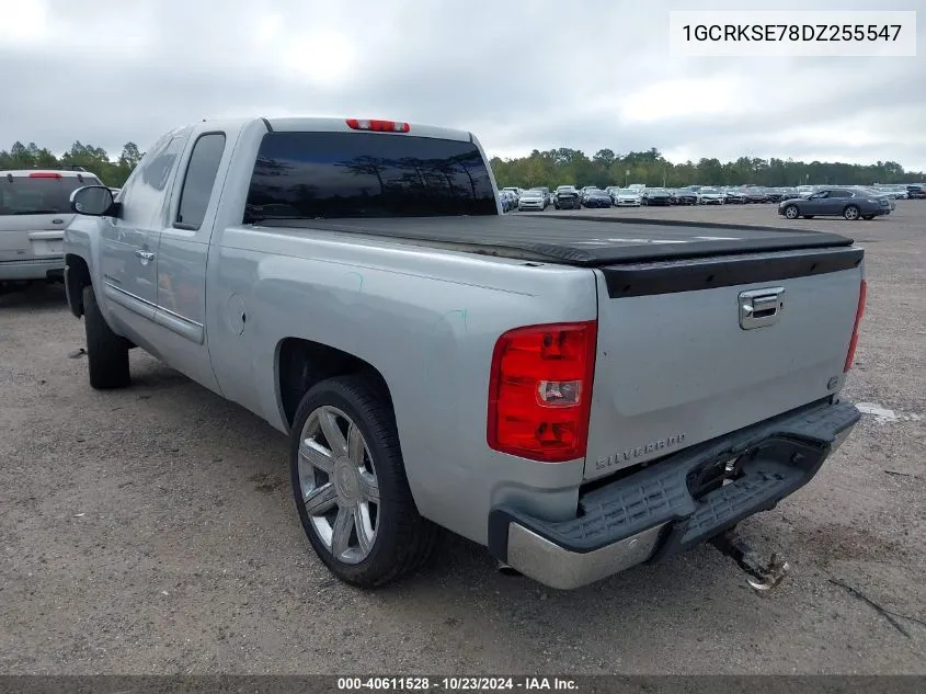 1GCRKSE78DZ255547 2013 Chevrolet Silverado 1500 Lt