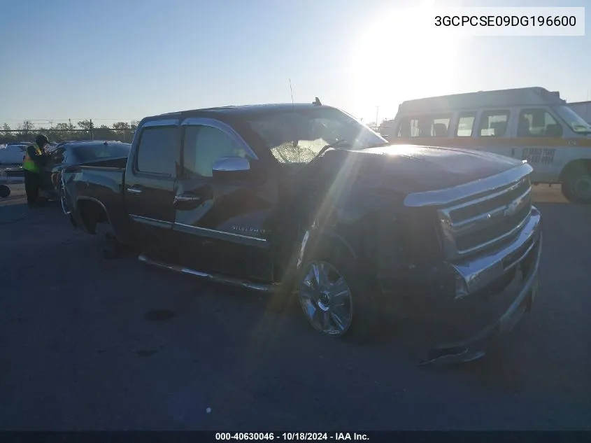 2013 Chevrolet Silverado 1500 Lt VIN: 3GCPCSE09DG196600 Lot: 40630046