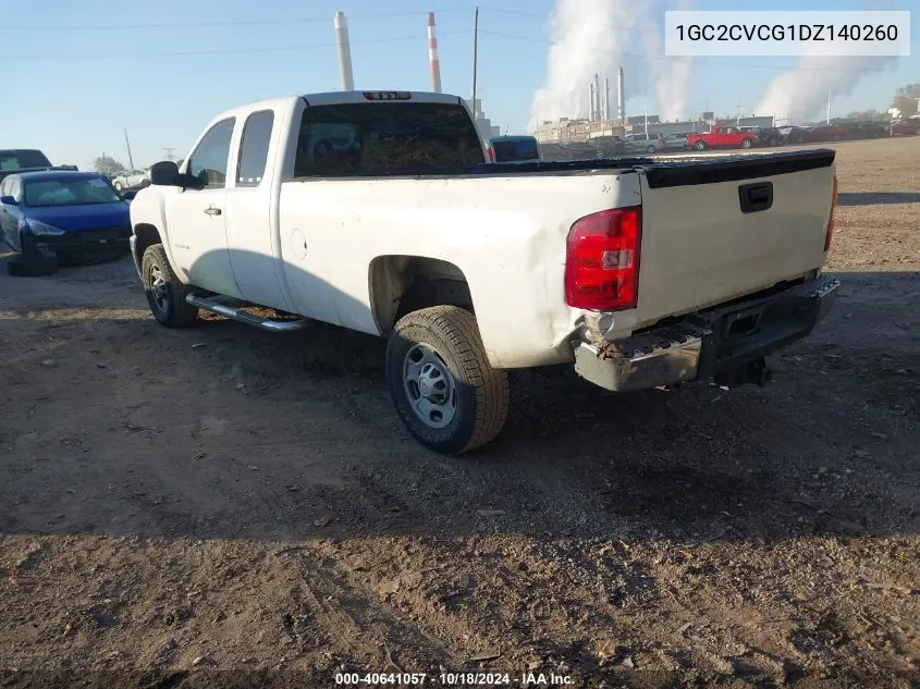 2013 Chevrolet Silverado 2500Hd Work Truck VIN: 1GC2CVCG1DZ140260 Lot: 40641057